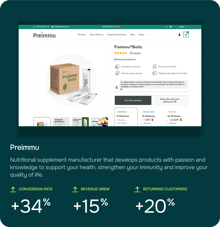 Preimmu case study