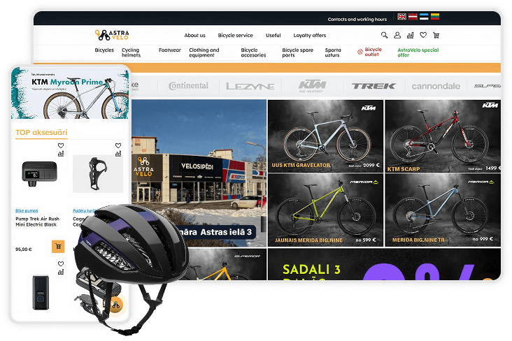 Kā mēs izveidojām mērogojamu daudzvalstu e-komercijas dzinēju Astra Velo