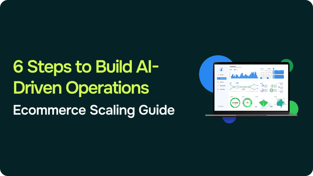6 Steps to Build AI-Driven Operations (Ecommerce Scaling Guide)